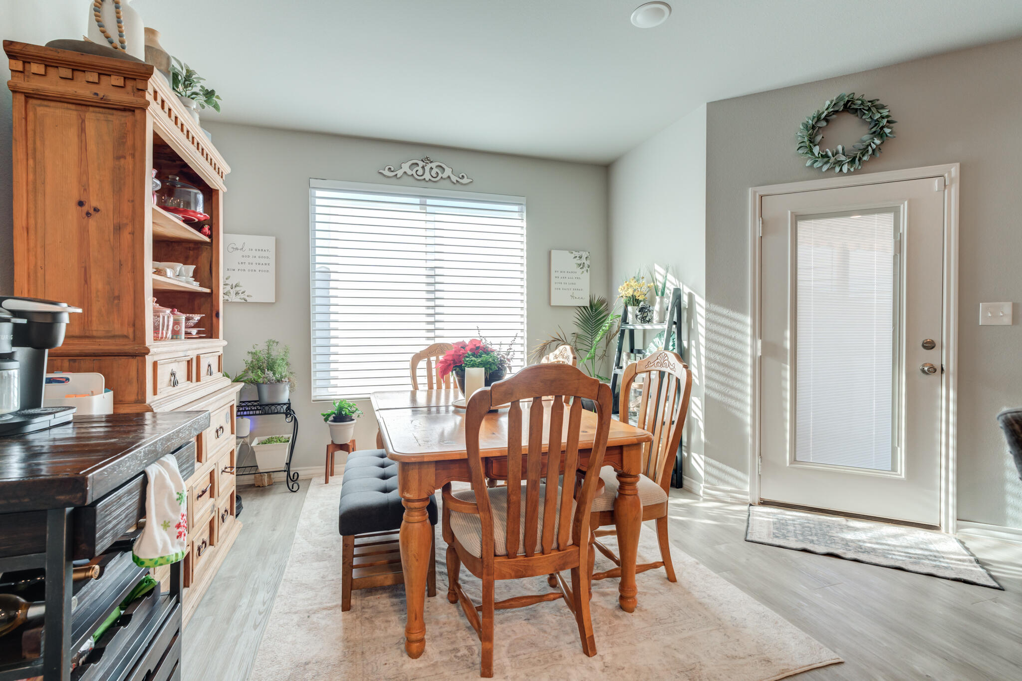 5802 Winfield Avenue Lubbock, TX 79407 - Photo 16 of 36 a view of a dining room with furniture and window
