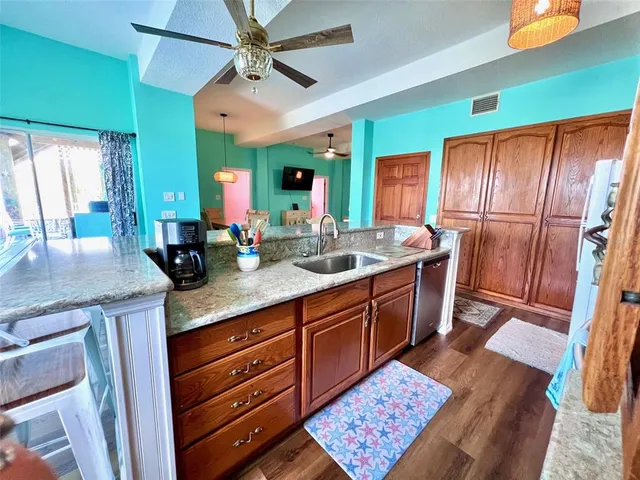 a view of a roof deck with couches