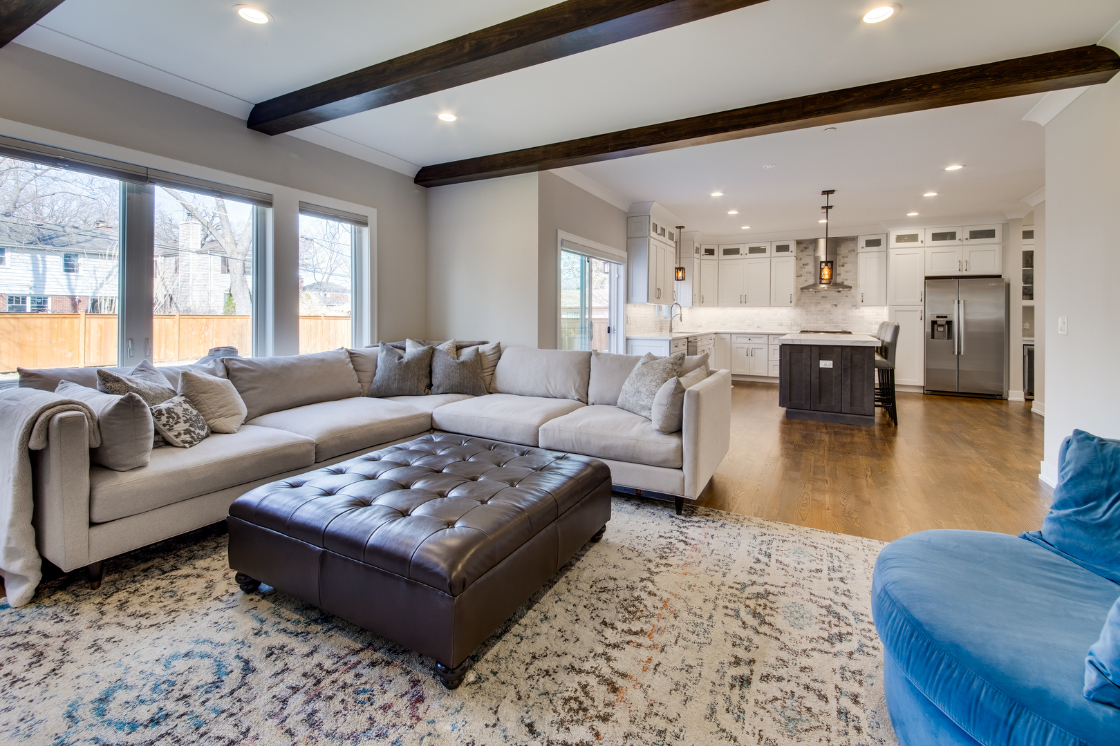 2320 Edna Avenue Park Ridge, IL 60068 - Photo 13 of 41 a living room with furniture and a large window