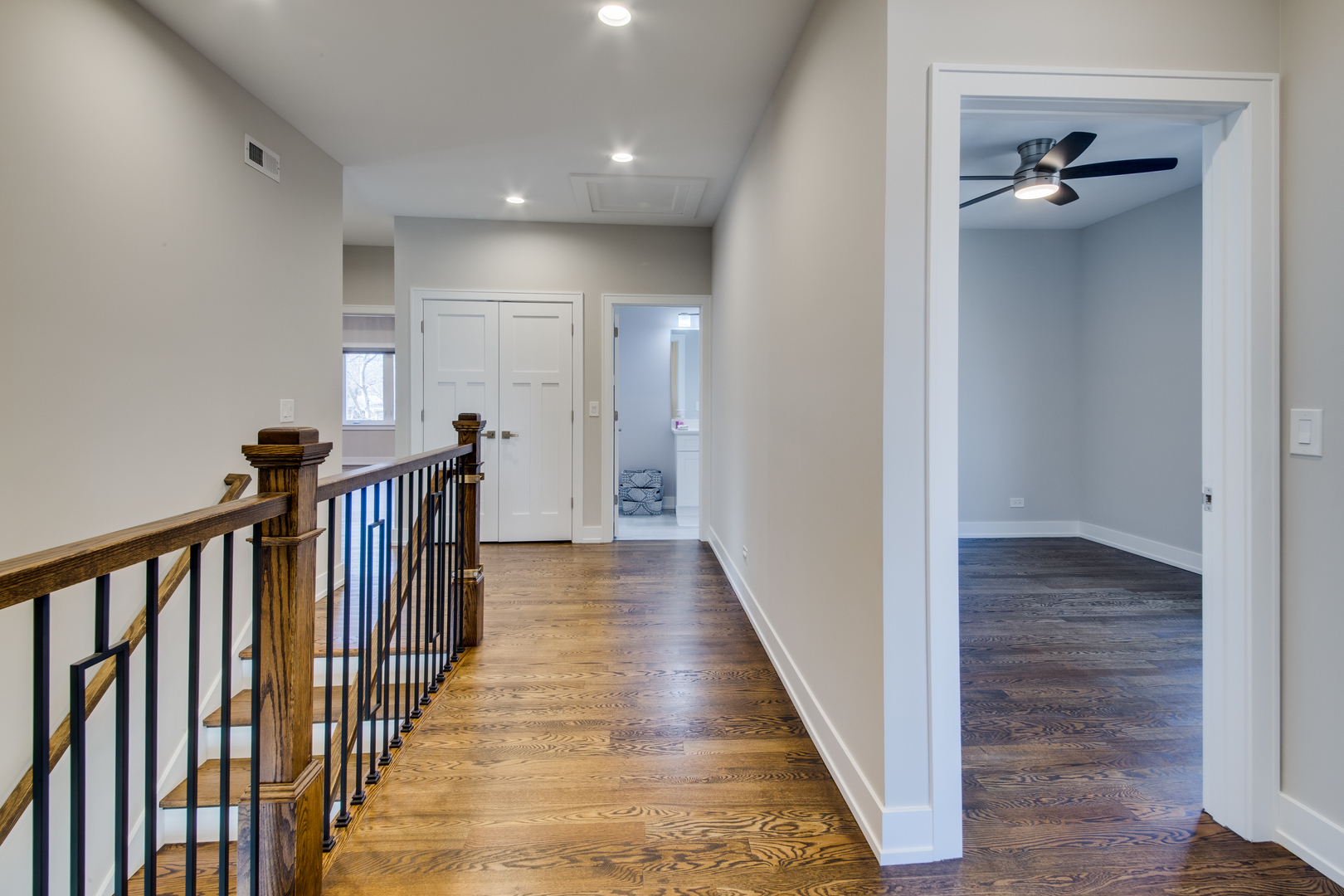 2320 Edna Avenue Park Ridge, IL 60068 - Photo 17 of 41 a view of a hallway with the wooden floor