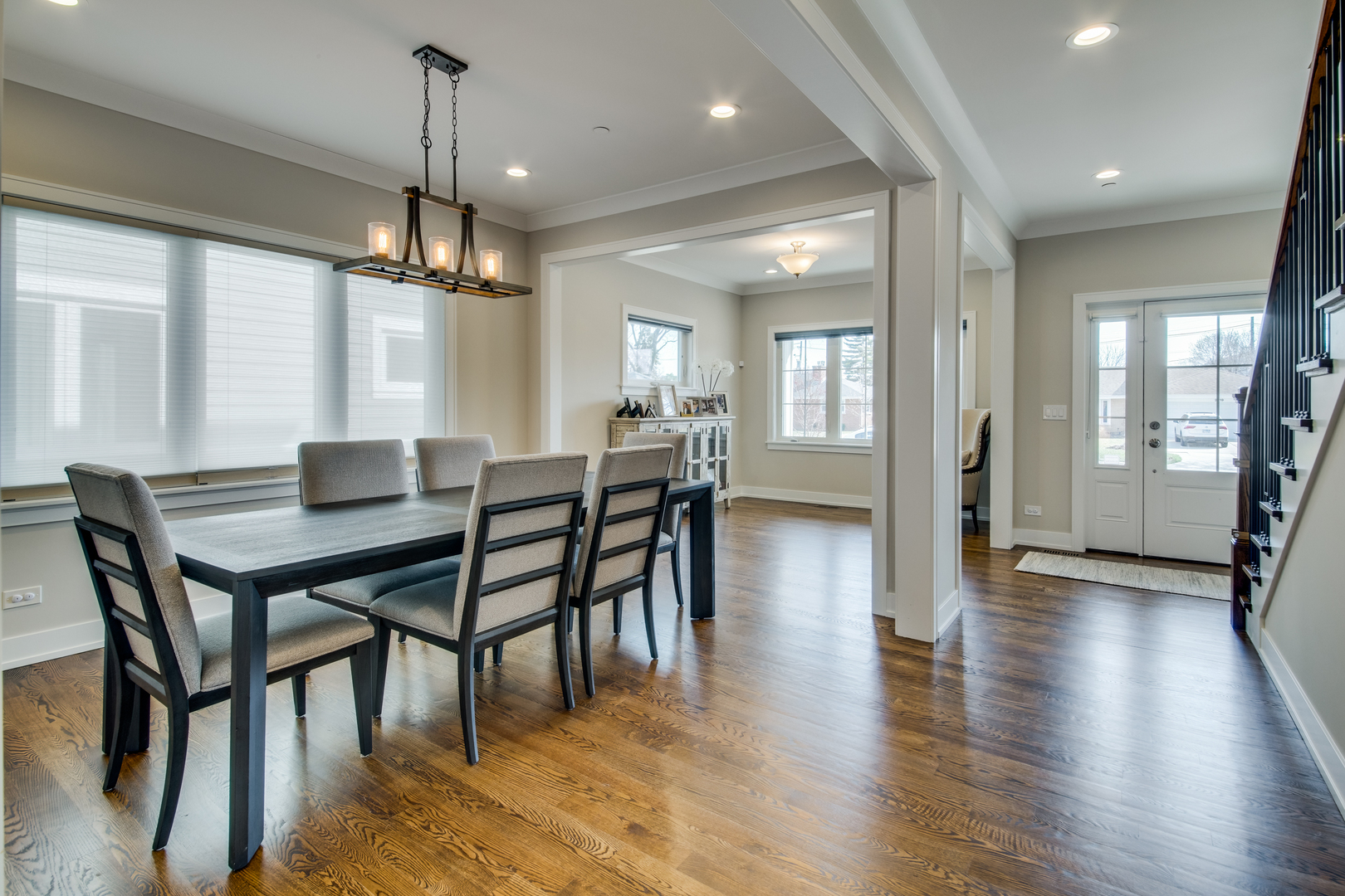 2320 Edna Avenue Park Ridge, IL 60068 - Photo 6 of 41 a view of a dining room with furniture window and wooden floor