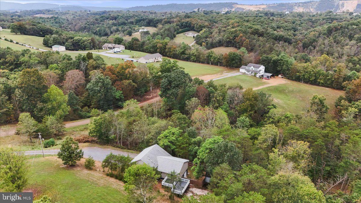 72 Pioneer Lane Berkeley Springs, WV 25411 - Photo 30 of 35 an aerial view of a house with yard
