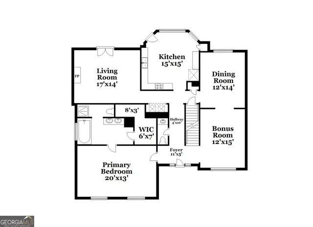 $2,340 | 3414 Velvet Creek Drive Southwest, Marietta, GA 30008
