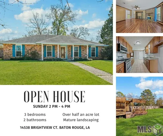 $226,000 | 14538 Brightview Court, Baton Rouge, LA 70819