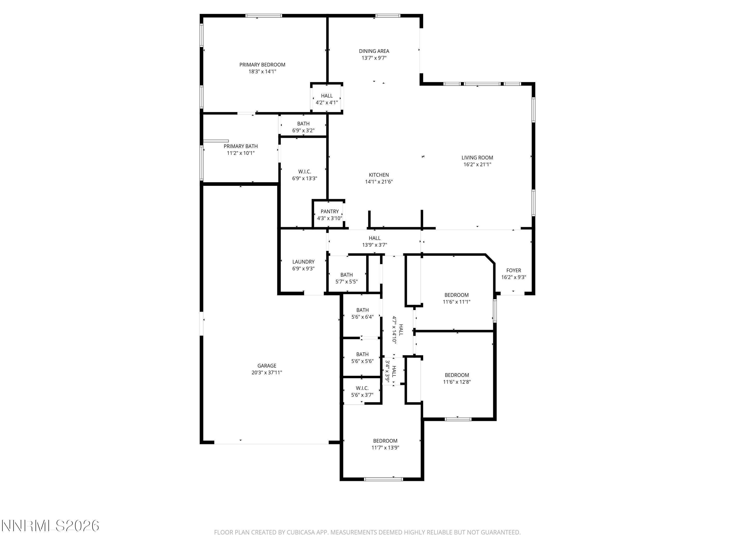 6224 Red Stable Road Sparks, NV 89436 - Photo 36 of 36 Floor plan #1
