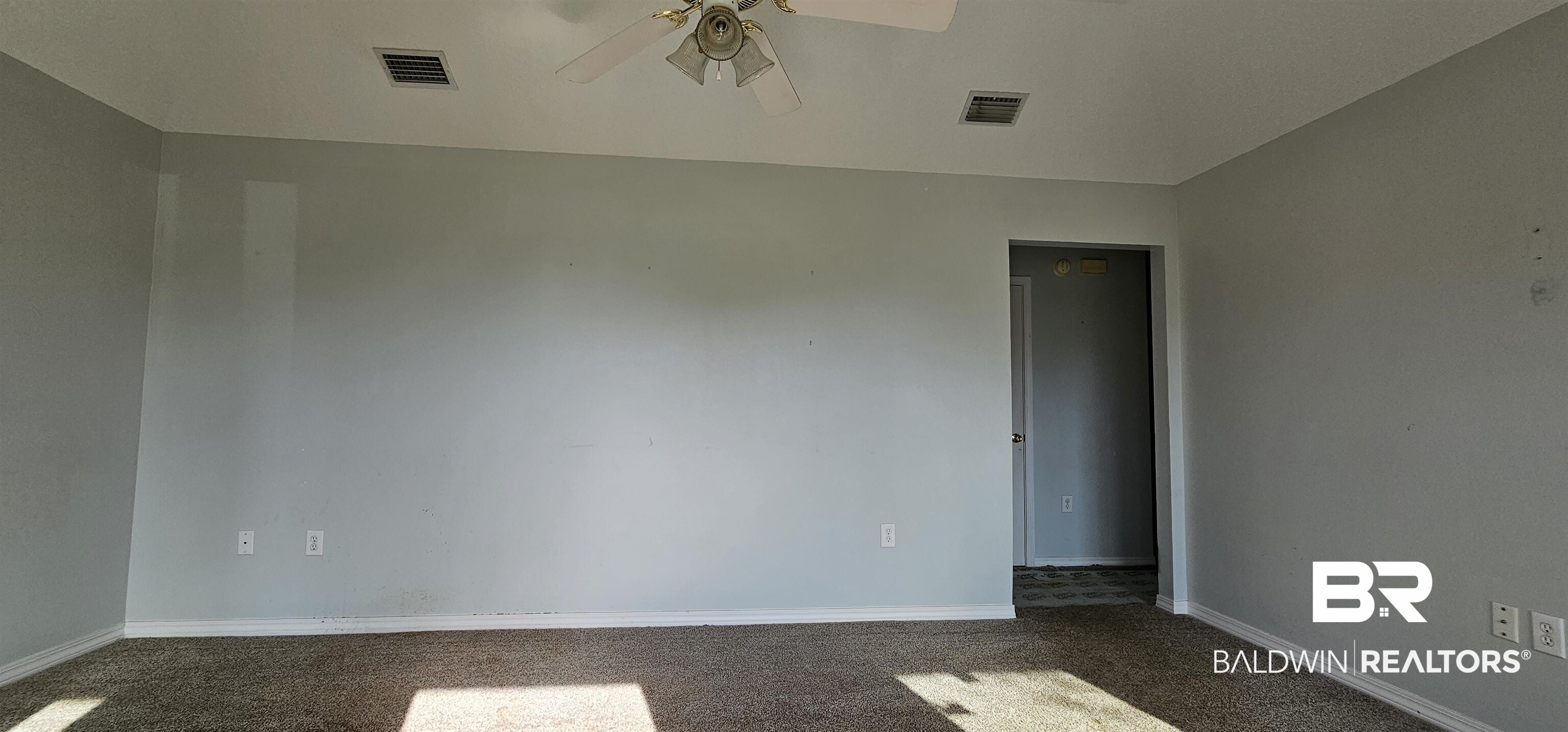 8940 Shannon's Mill Road Foley, AL 36535 - Photo 4 of 35 Unfurnished room featuring carpet floors and ceiling fan