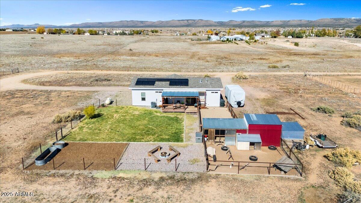 3107 West Country Quail Trail Paulden, AZ 86334 - Photo 40 of 47 an aerial view of residential houses with outdoor space