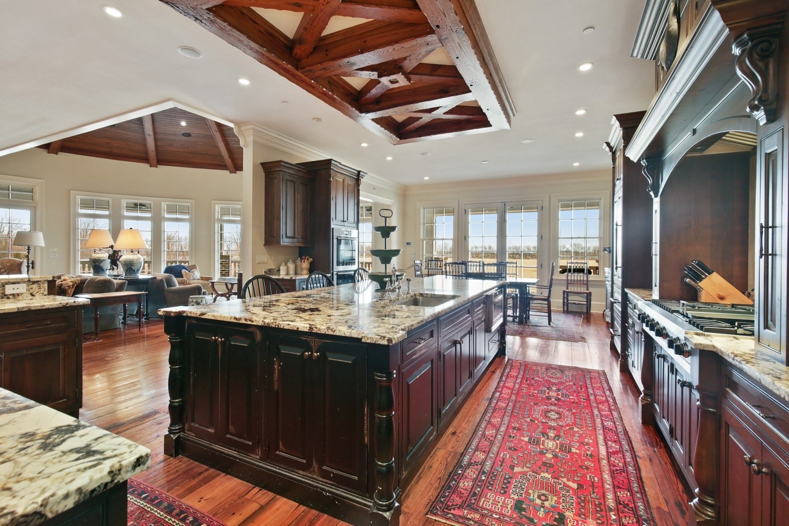 9N655 Kendall Road Elgin, IL 60124 - Photo 4 of 43 a large kitchen with stainless steel appliances granite countertop lots of counter top space