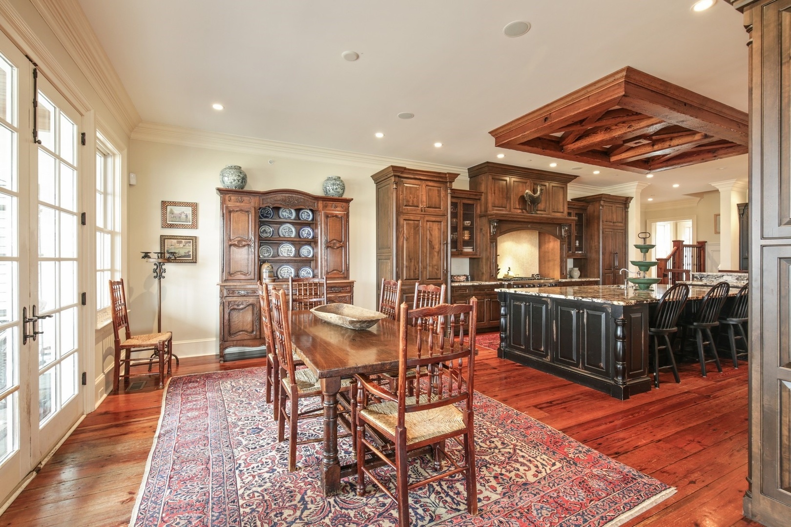 9N655 Kendall Road Elgin, IL 60124 - Photo 7 of 43 a view of a dining room with furniture and wooden floor
