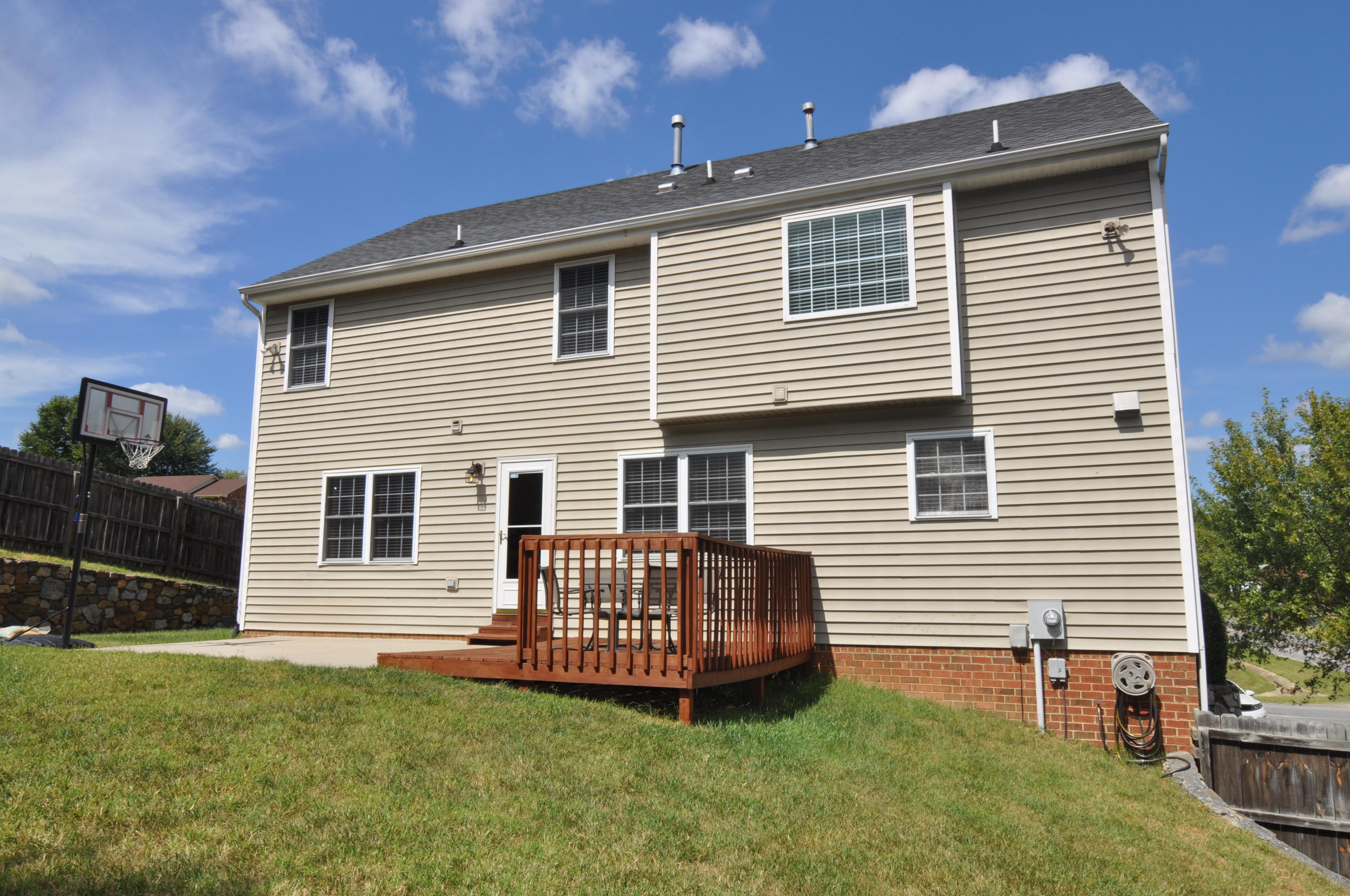 5204 Setter Road Roanoke, VA 24012 - Photo 34 of 41 BACK OF HOUSE VIEW