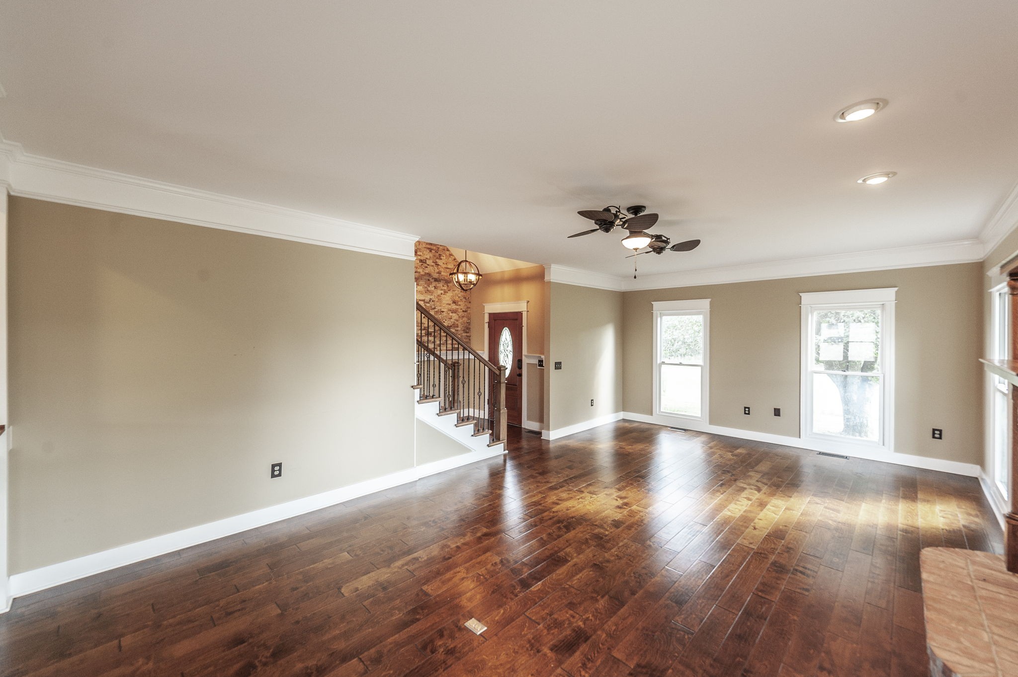 724 Deshea Creek Road Gallatin, TN 37066 - Photo 19 of 76 a view of an empty room with window and wooden floor