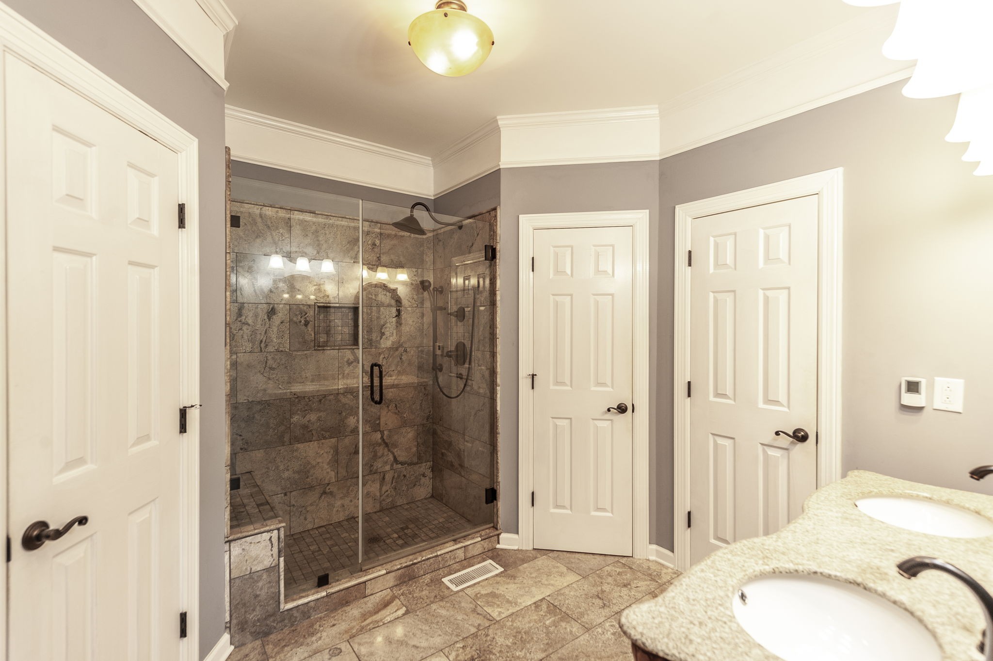 724 Deshea Creek Road Gallatin, TN 37066 - Photo 46 of 76 a bathroom with a shower and toilet