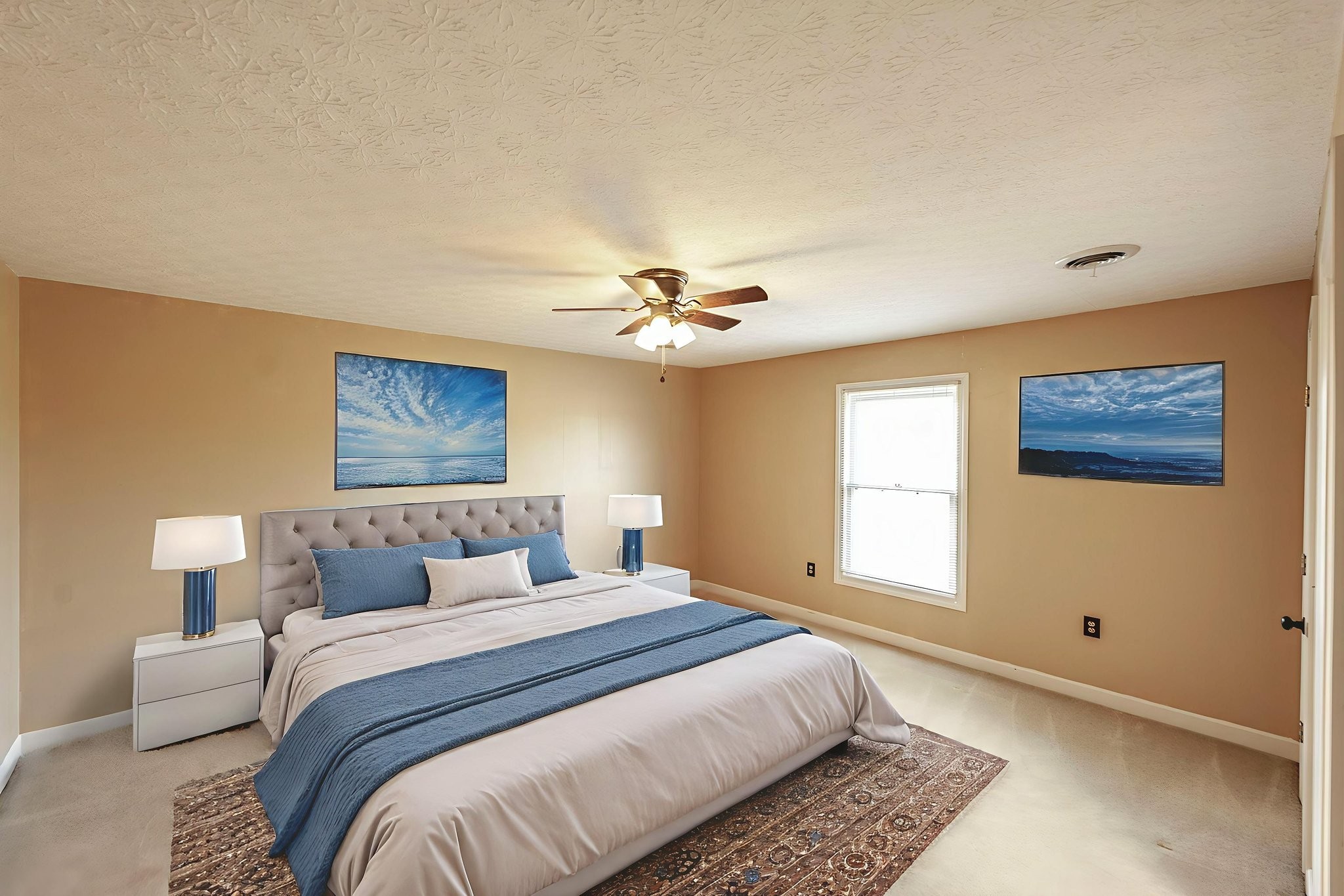 724 Deshea Creek Road Gallatin, TN 37066 - Photo 57 of 76 a bedroom with a large bed and a window