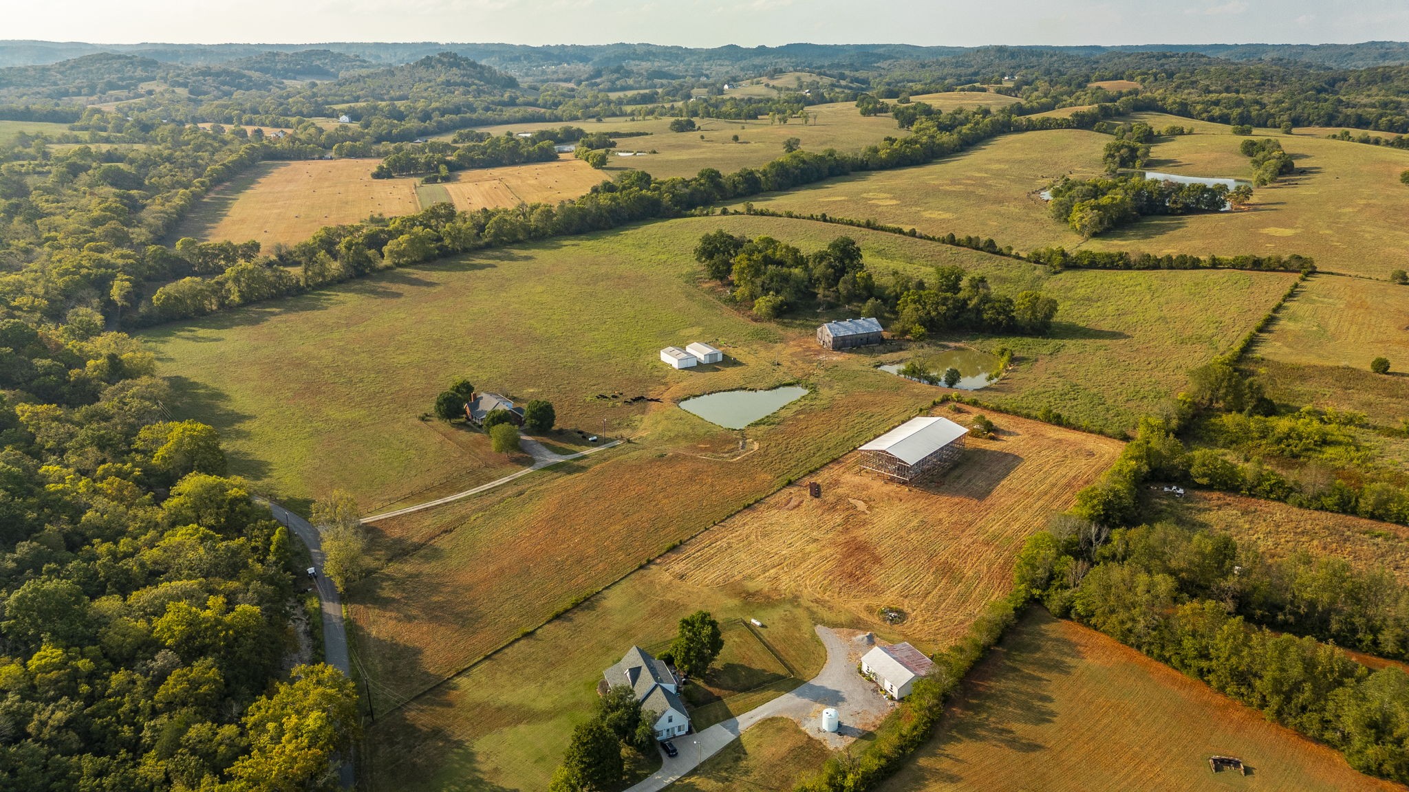 724 Deshea Creek Road Gallatin, TN 37066 - Photo 71 of 76 an aerial view of residential houses with outdoor space