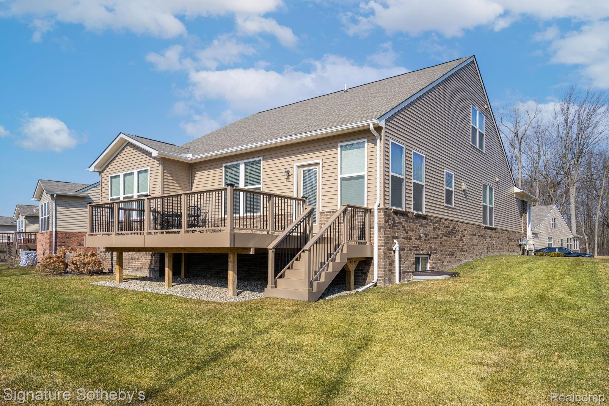 49583 Mapleton Road Canton, MI 48188 - Photo 36 of 46 REAR EXTERIOR VIEW 2