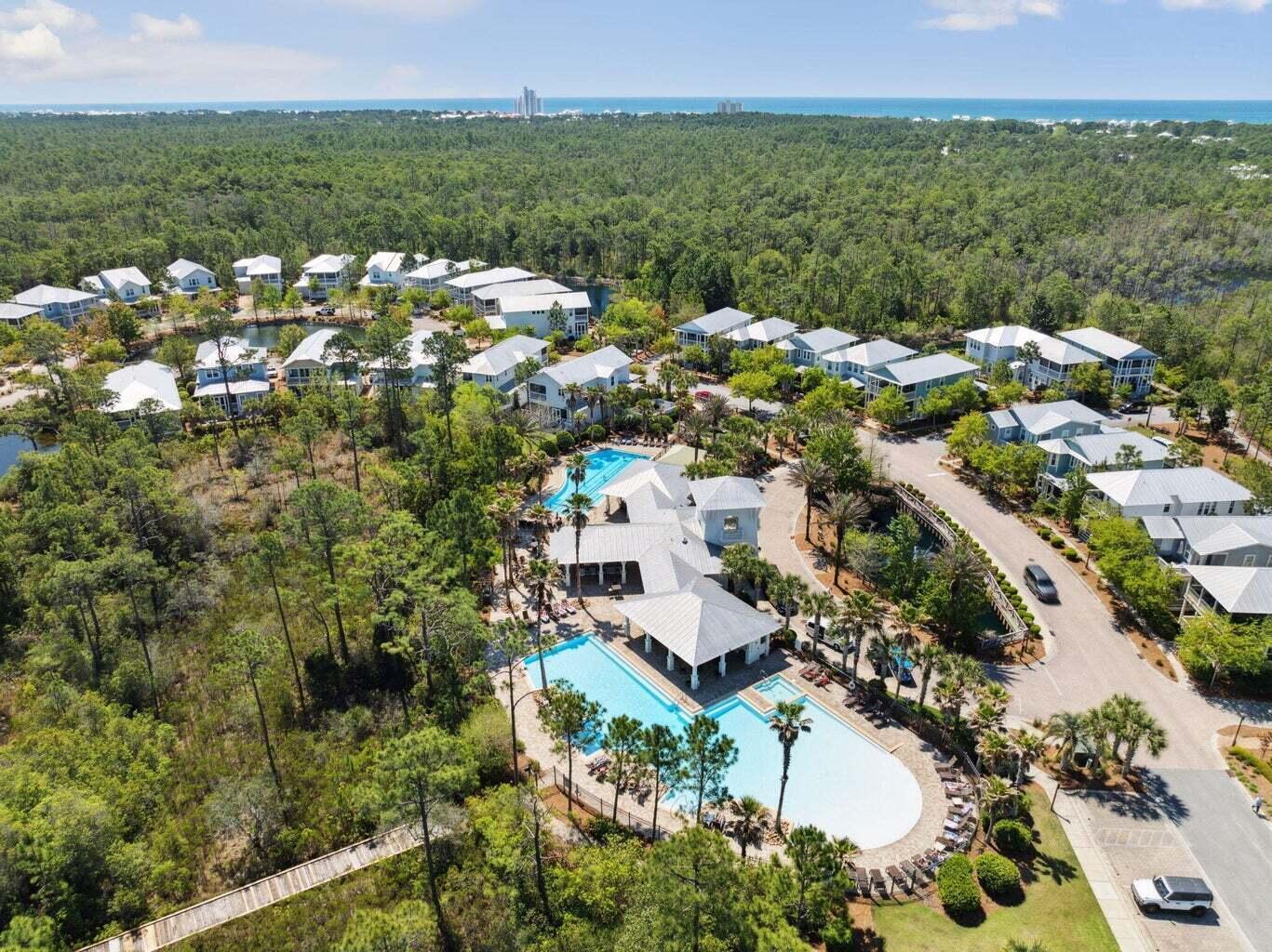 694 Flatwoods Forest Loop Santa Rosa Beach, FL 32459 - Photo 51 of 54 an aerial view of multiple house