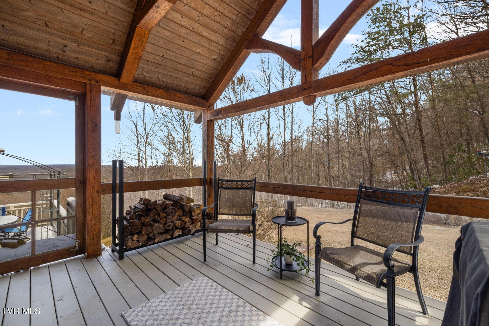 435 Cherokee Mountain Road Jonesborough, TN 37659 - Photo 56 of 75 Screened porch