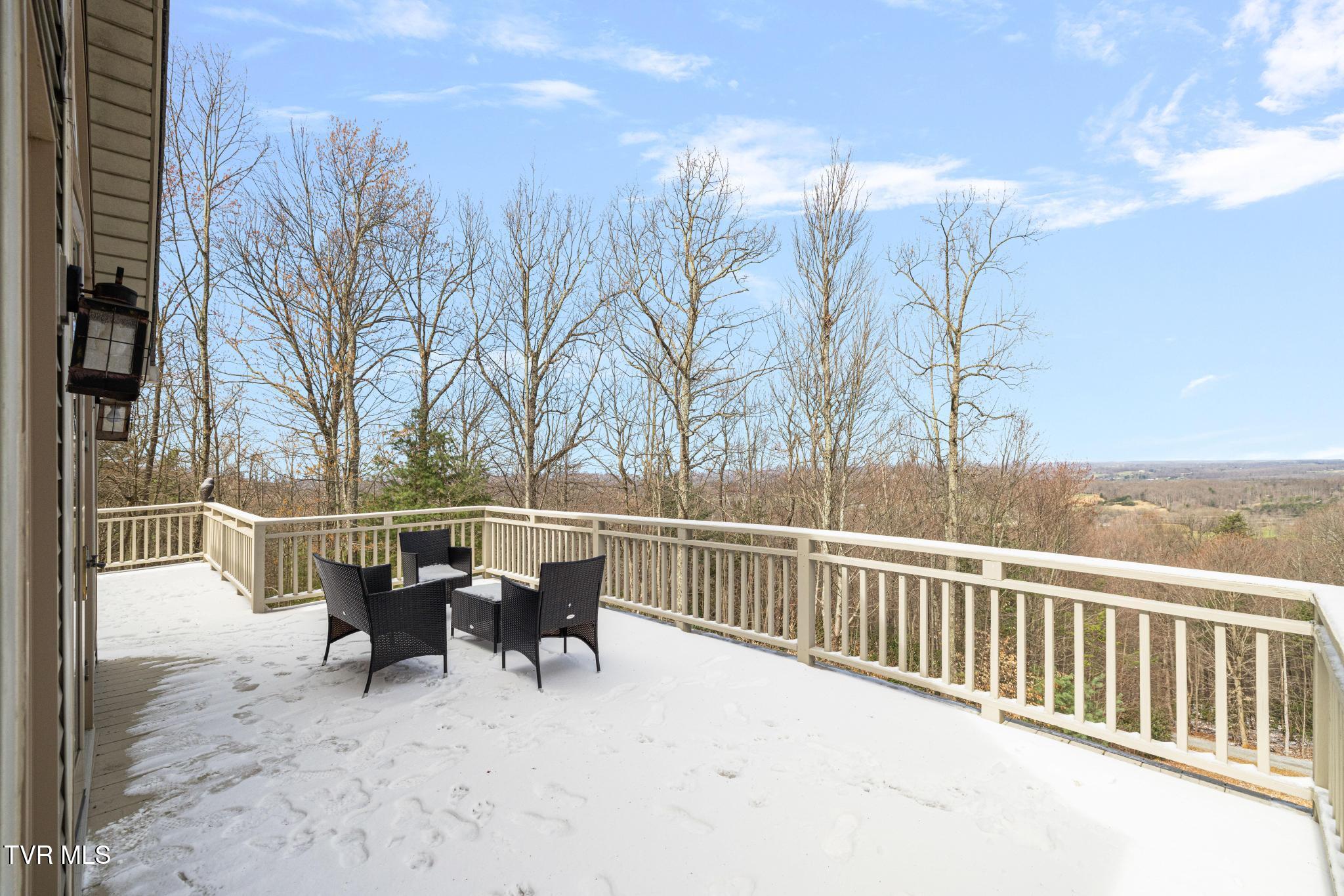 435 Cherokee Mountain Road Jonesborough, TN 37659 - Photo 60 of 75 Back deck view