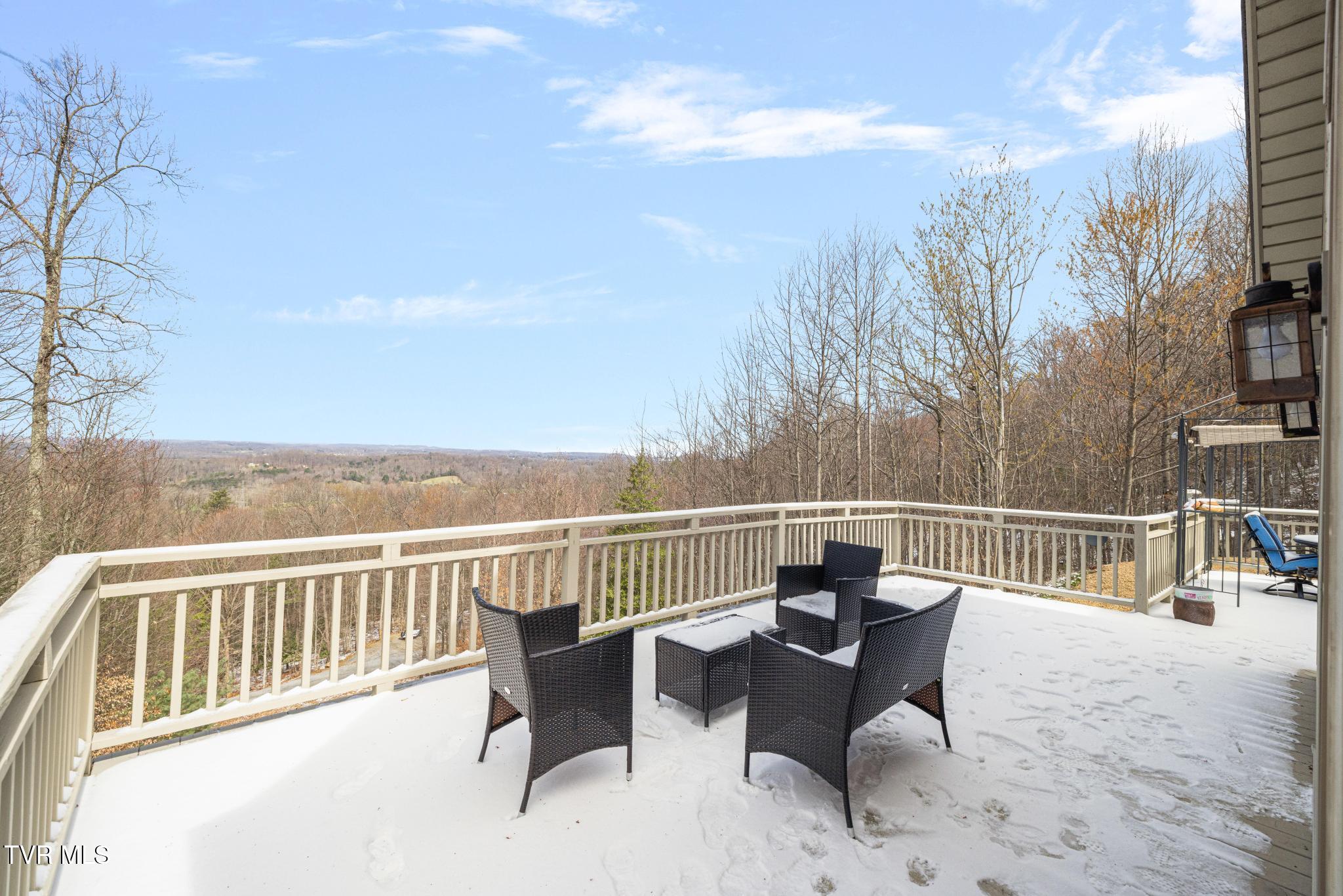 435 Cherokee Mountain Road Jonesborough, TN 37659 - Photo 61 of 75 Back deck view