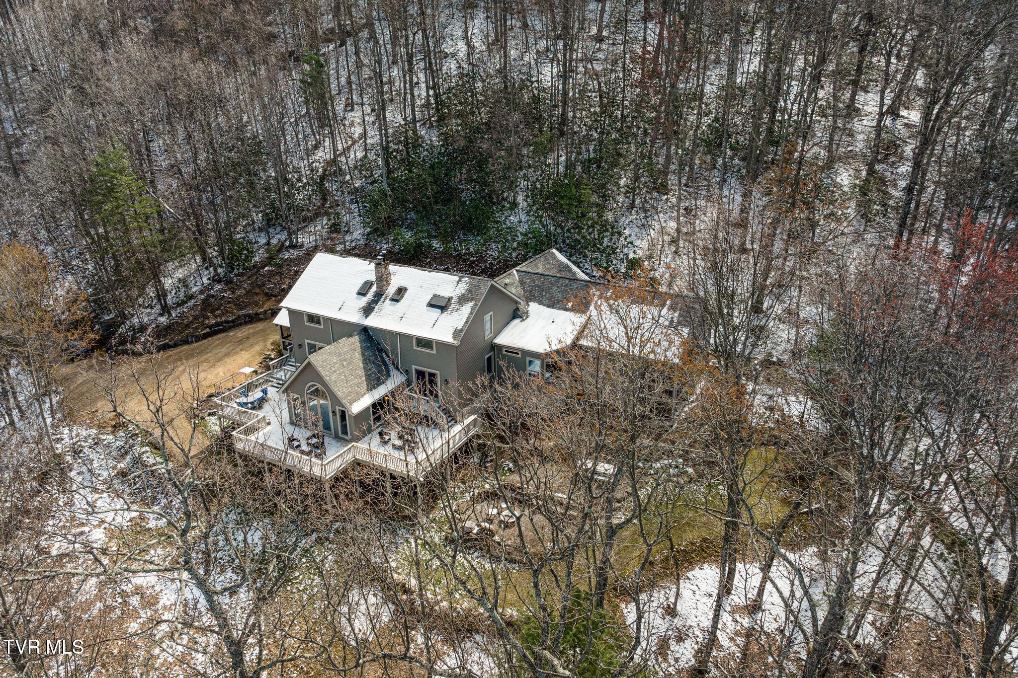 435 Cherokee Mountain Road Jonesborough, TN 37659 - Photo 72 of 75 Aerial view