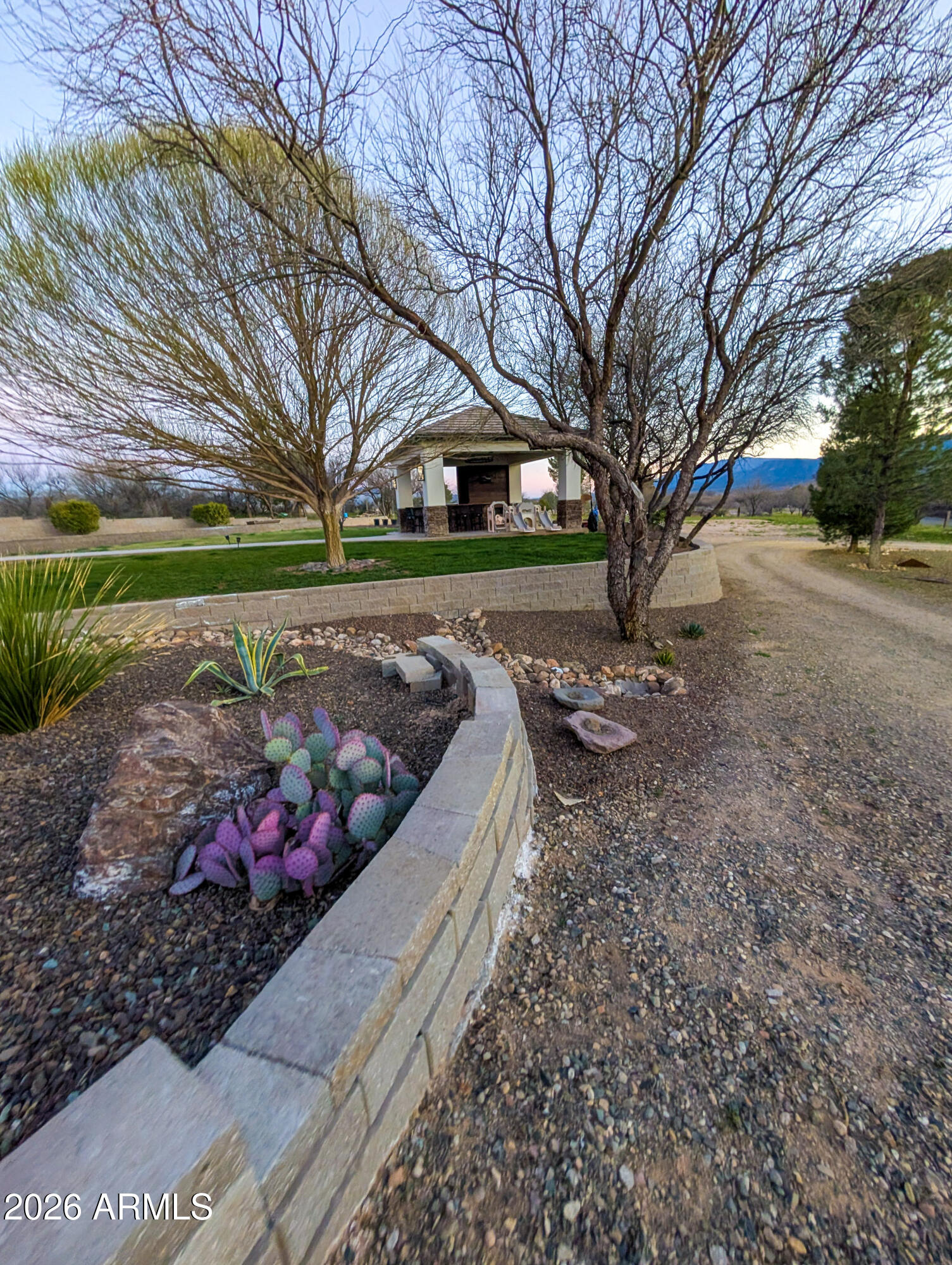 2833 South Old Church Road Camp Verde, AZ 86322 - Photo 101 of 116 a view of a garden with an outdoor space