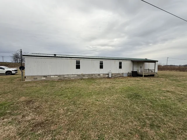 a view of pool with ocean view