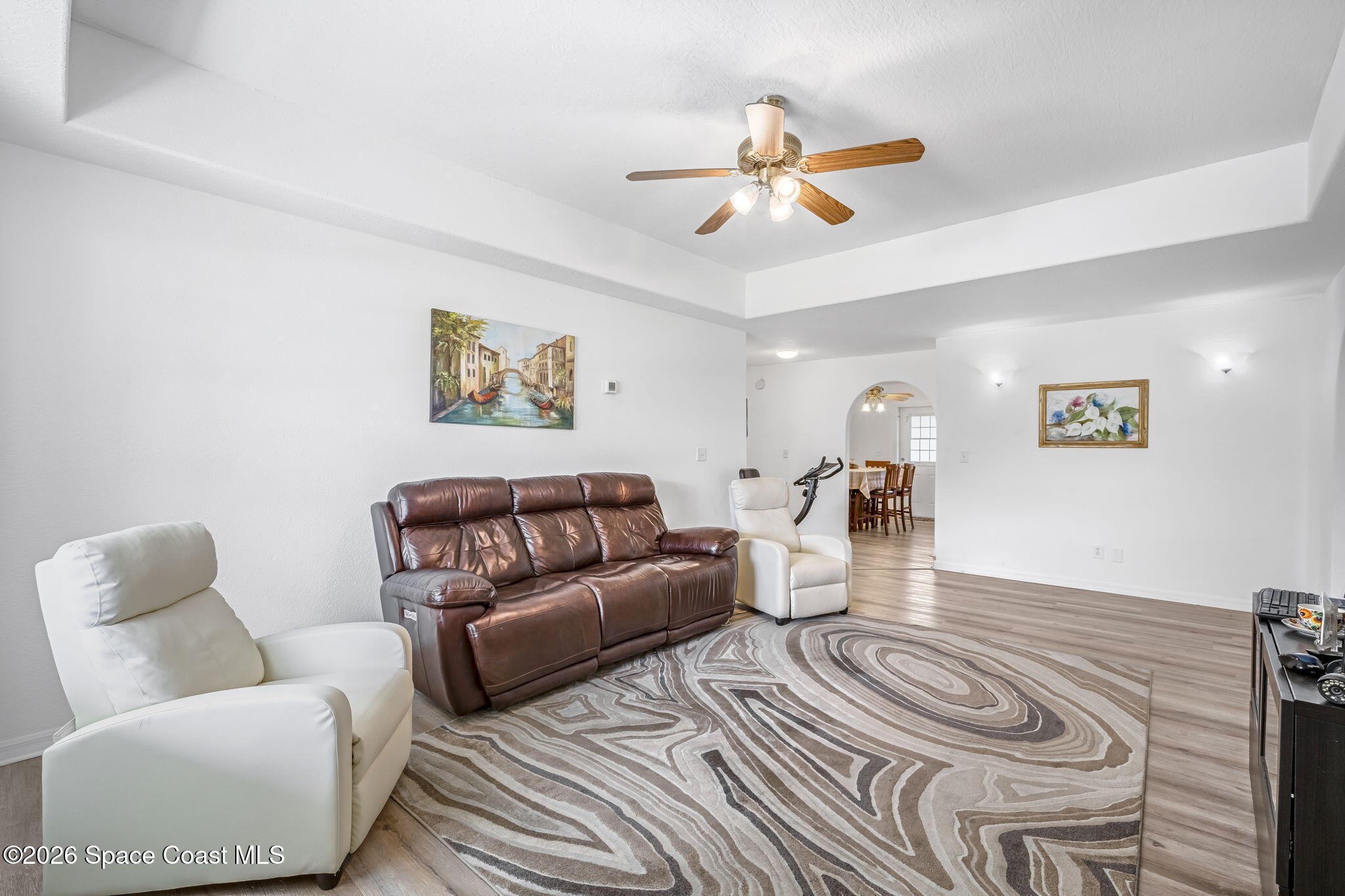 3404 Kilbee Street Mims, FL 32754 - Photo 5 of 30 a living room with furniture and a view of bedroom