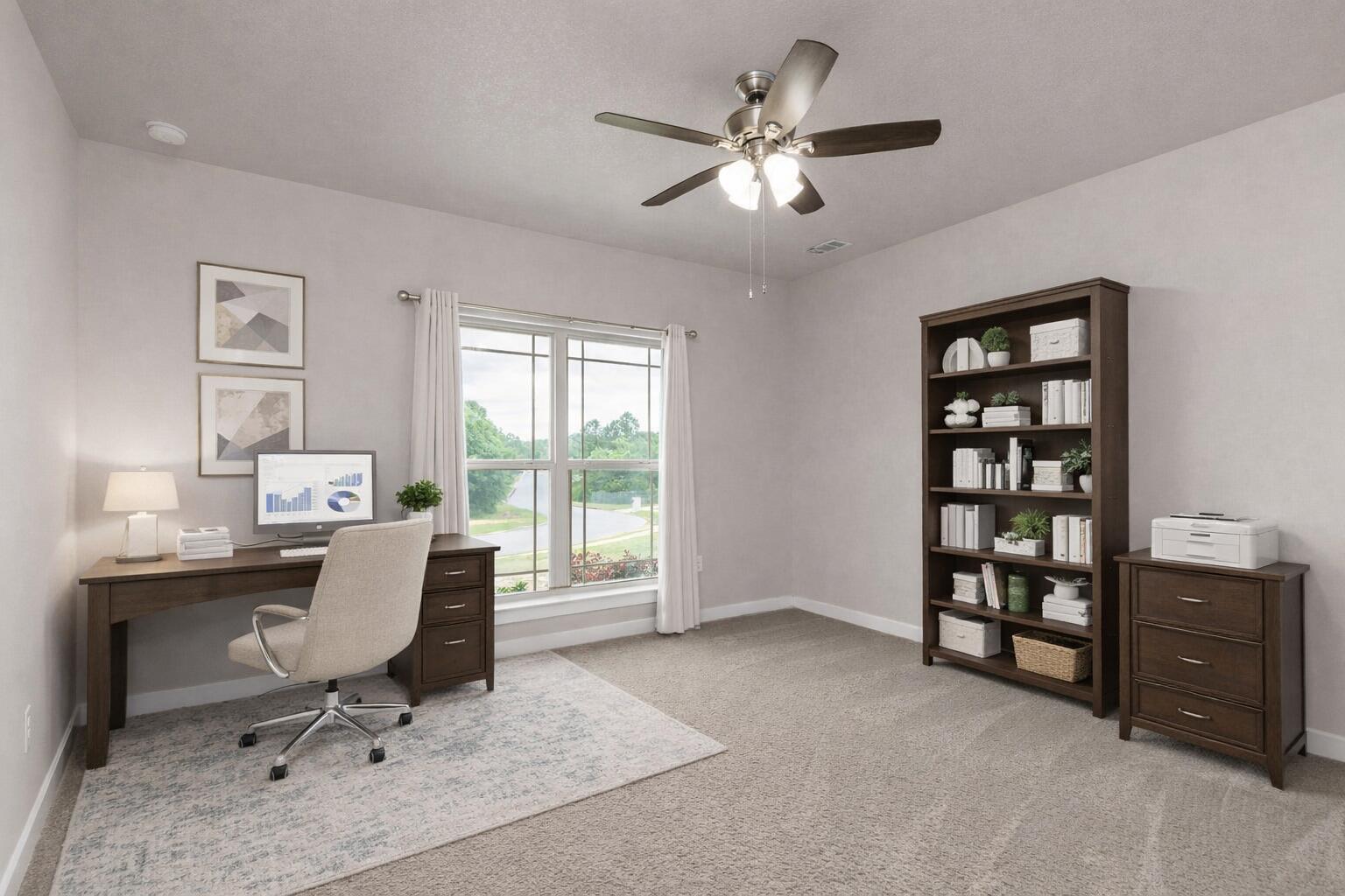 6437 Amanda Court Crestview, FL 32536 - Photo 39 of 48 a workspace with a window
