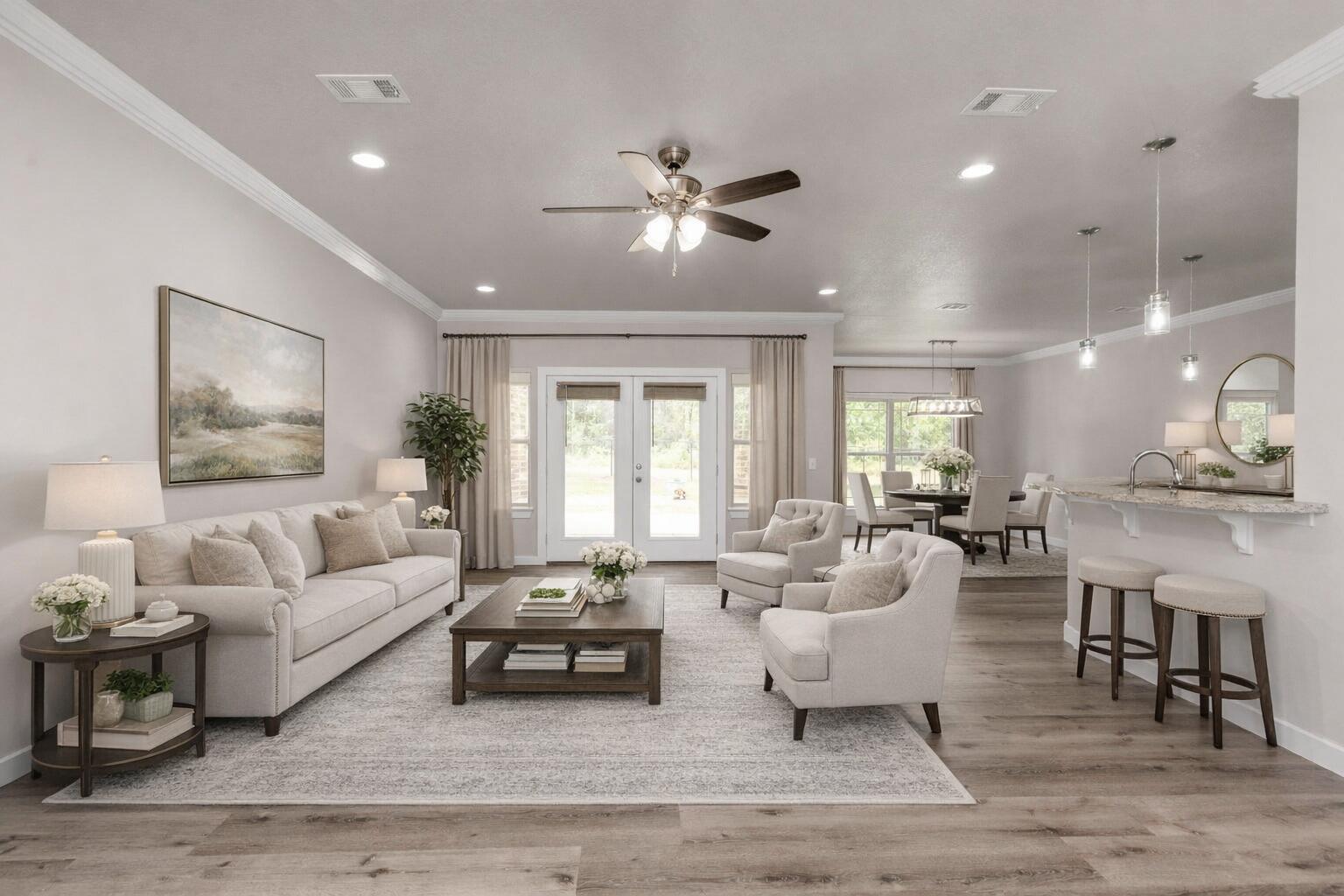 6437 Amanda Court Crestview, FL 32536 - Photo 7 of 48 a living room with furniture and a large window