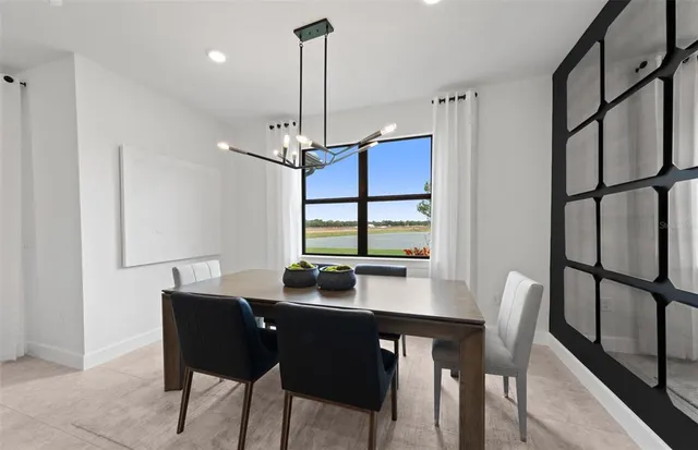 a view of a hallway with staircase