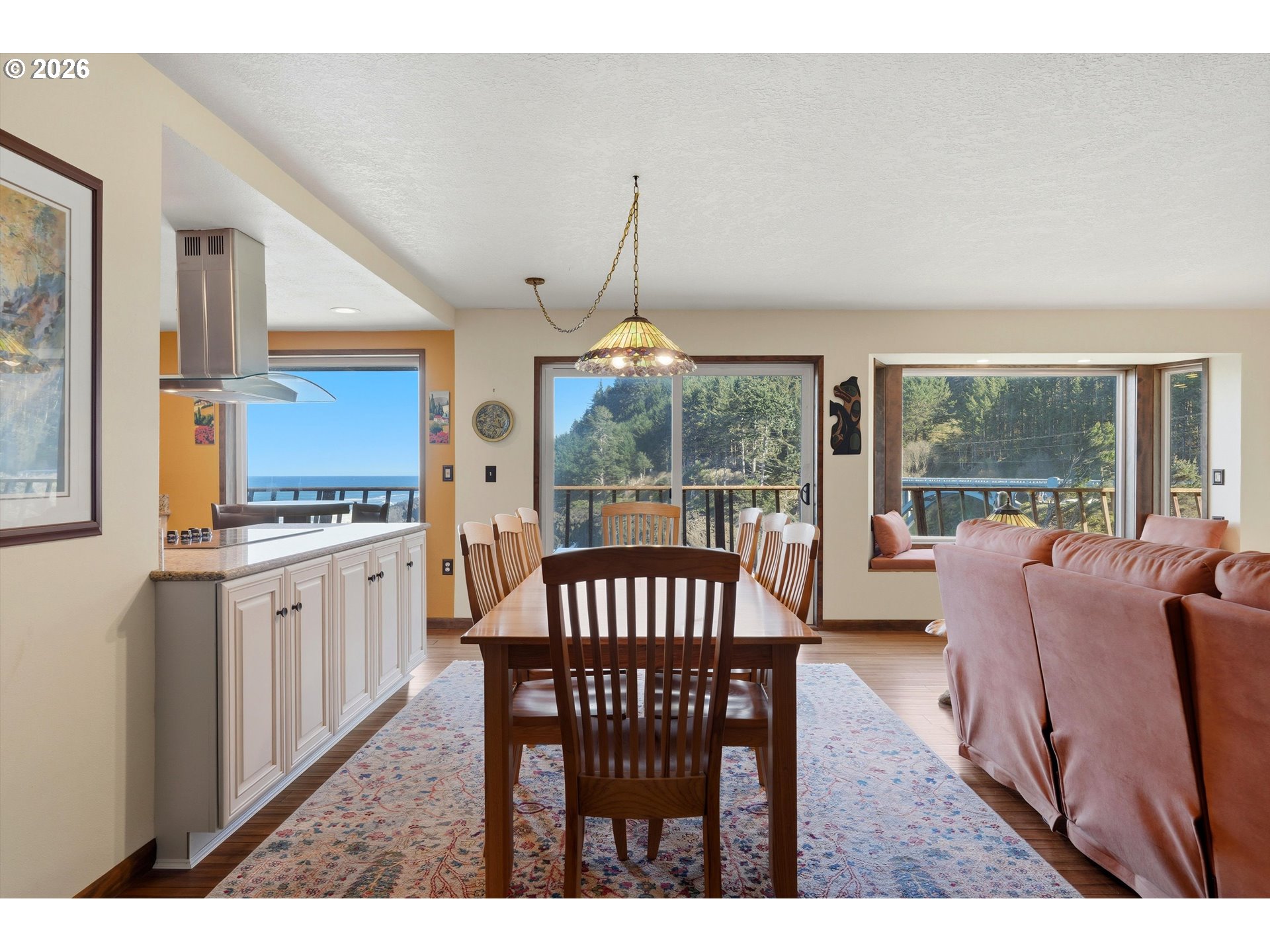 3355 Otter Crest Loop Depoe Bay, OR 97341 - Photo 6 of 35 a view of a dining room with furniture window and outside view