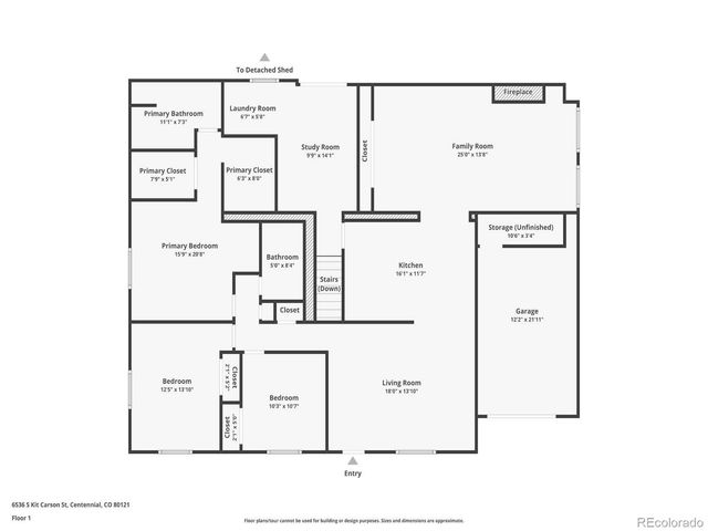 a picture of a floor plan
