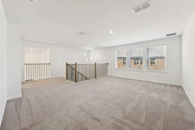 a view of a livingroom with a furniture