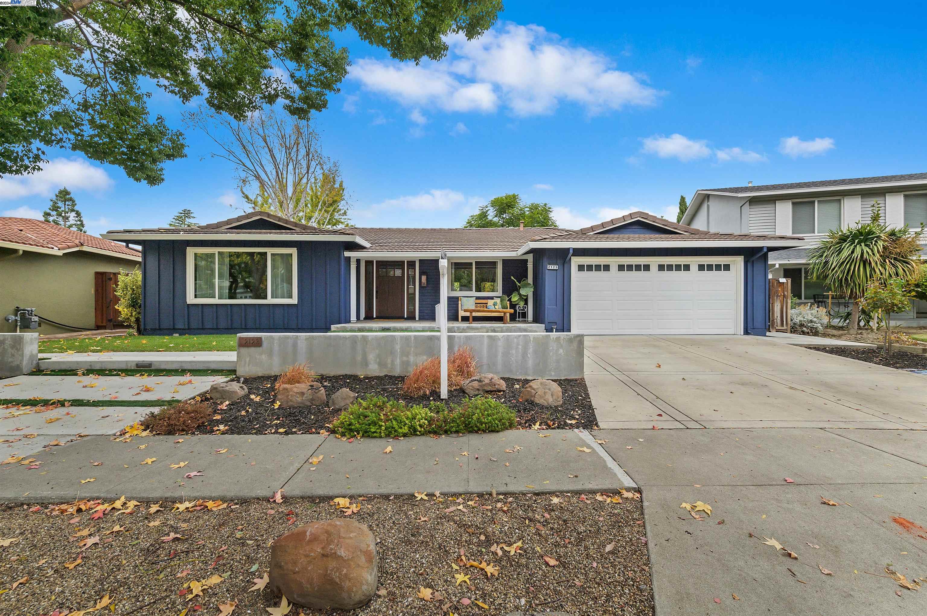 2123 Raven Road Pleasanton, CA 94566 - Photo 1 of 1 front view of a house with a yard