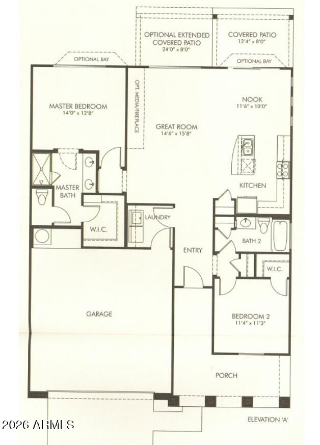 17545 West Fairview Street Goodyear, AZ 85338 - Photo 25 of 55 Harmony Floor Pla