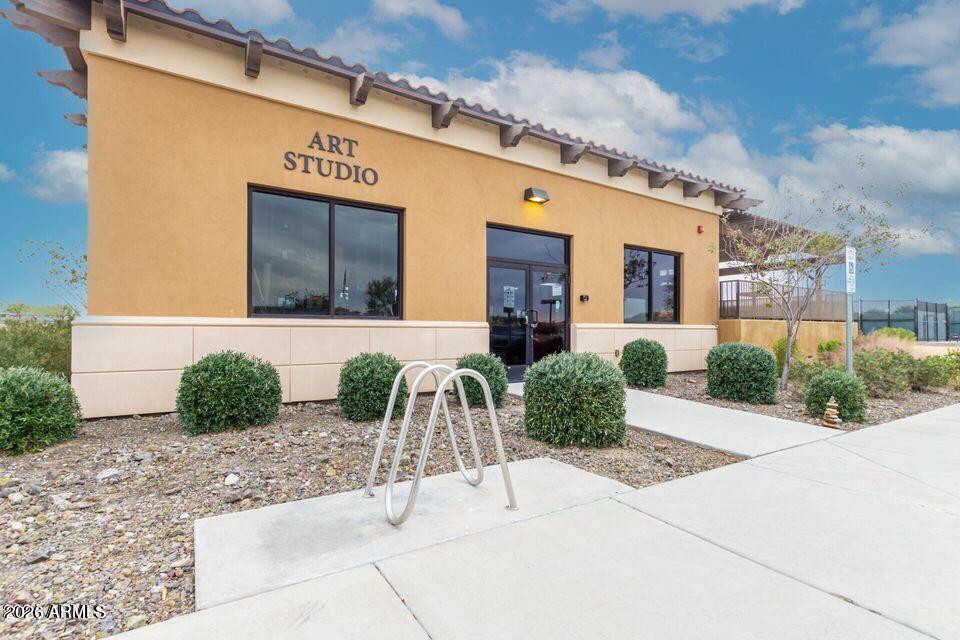 17545 West Fairview Street Goodyear, AZ 85338 - Photo 50 of 55 a front view of a building with garden