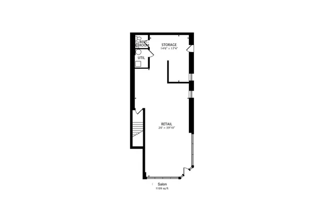 a picture of a floor plan