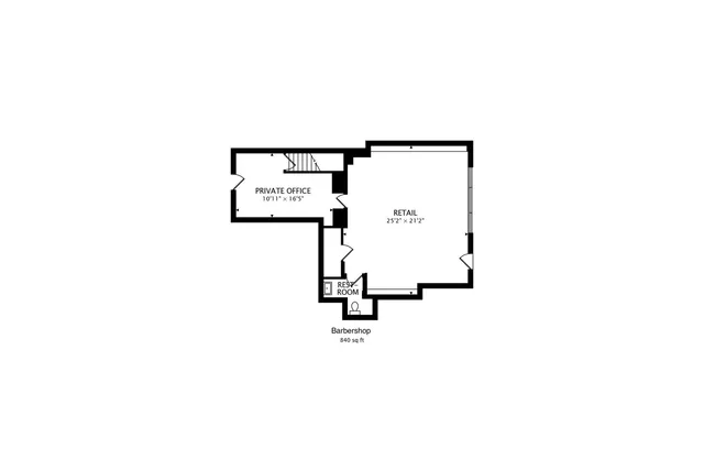 a picture of a room with a floor plan