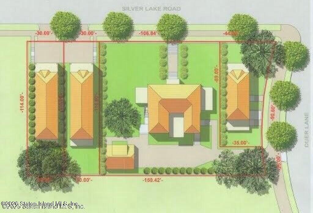 12 Silver Lake Road Staten Island, NY 10301 - Photo 28 of 33 a front view of a house with garden