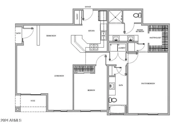 $1,908 | 9700 South Central Avenue, Unit 2, Phoenix, AZ 85042
