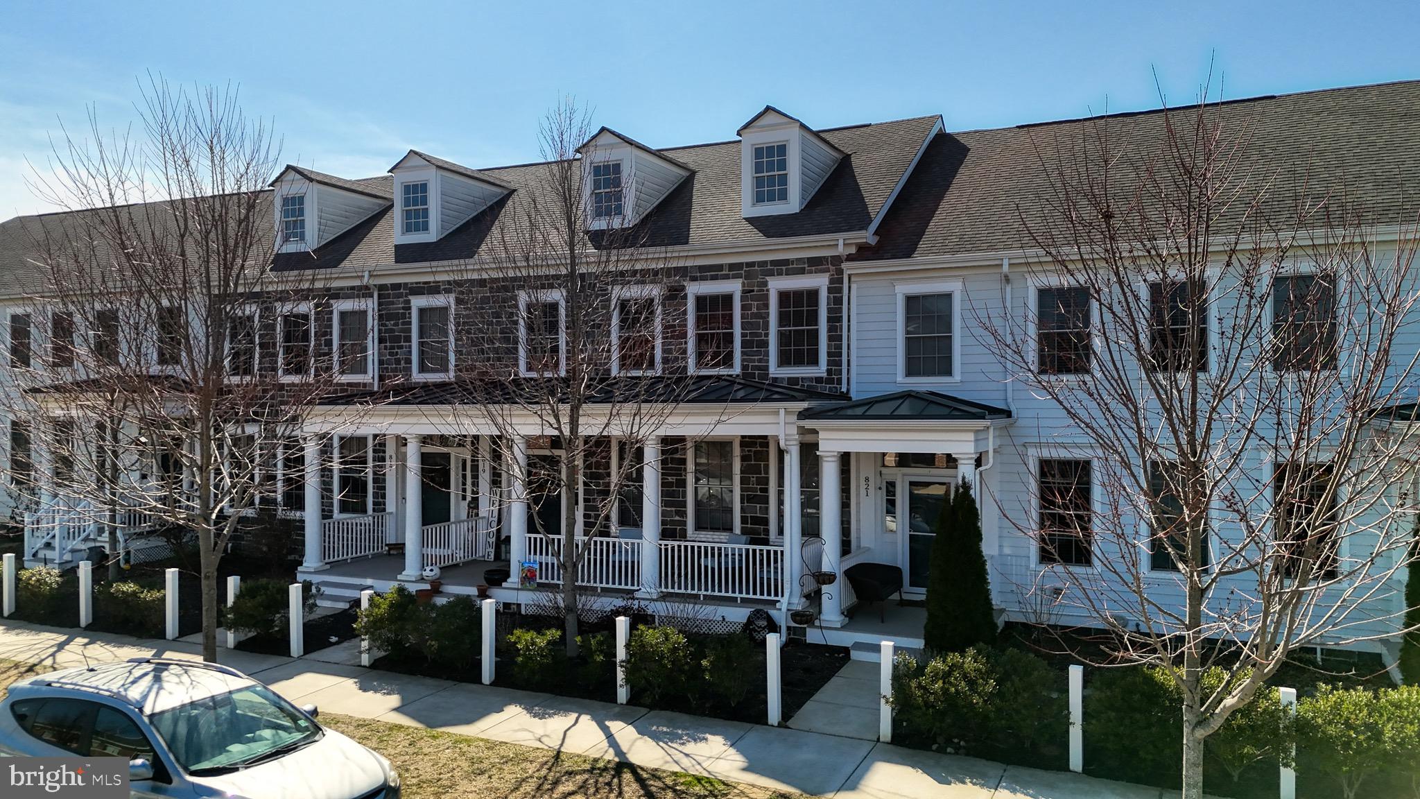 819 Mapleton Avenue Middletown, DE 19709 - Photo 44 of 56 a front view of a house with a garden