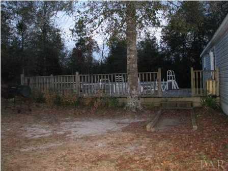 3621 Perdido Lake Road Cantonment, FL 32533 - Photo 23 of 24 Back yard view