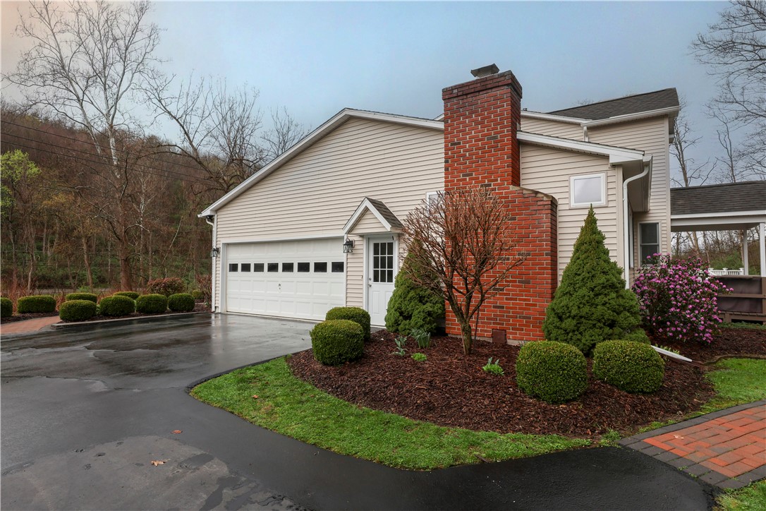 2304 Whiskey Creek Road Corning, NY 14830 - Photo 3 of 42 This is the view you get when you come up the driveway.