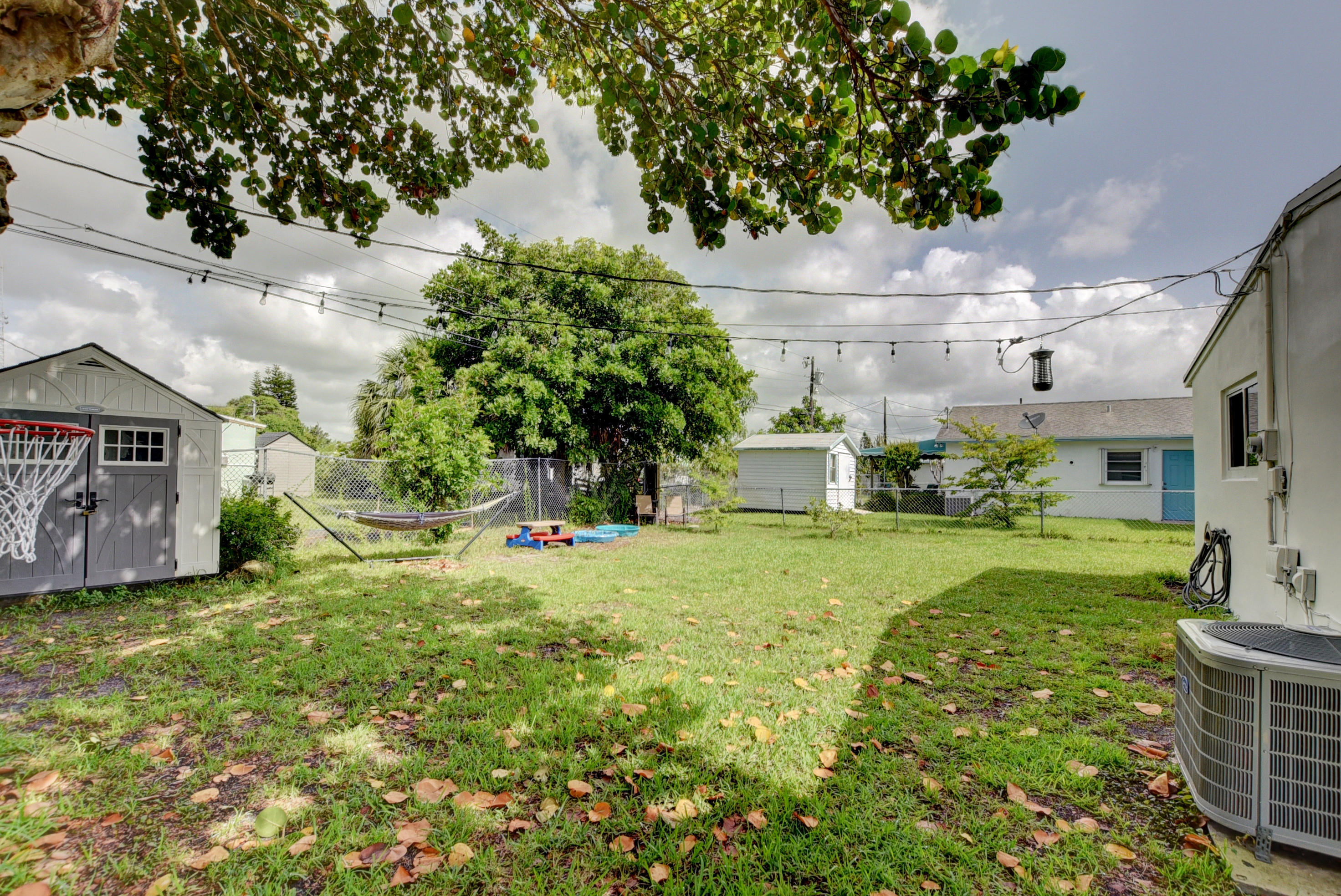 418 Southwest 14th Avenue Delray Beach, FL 33444 - Photo 20 of 29 Large Backyard w/ Shed