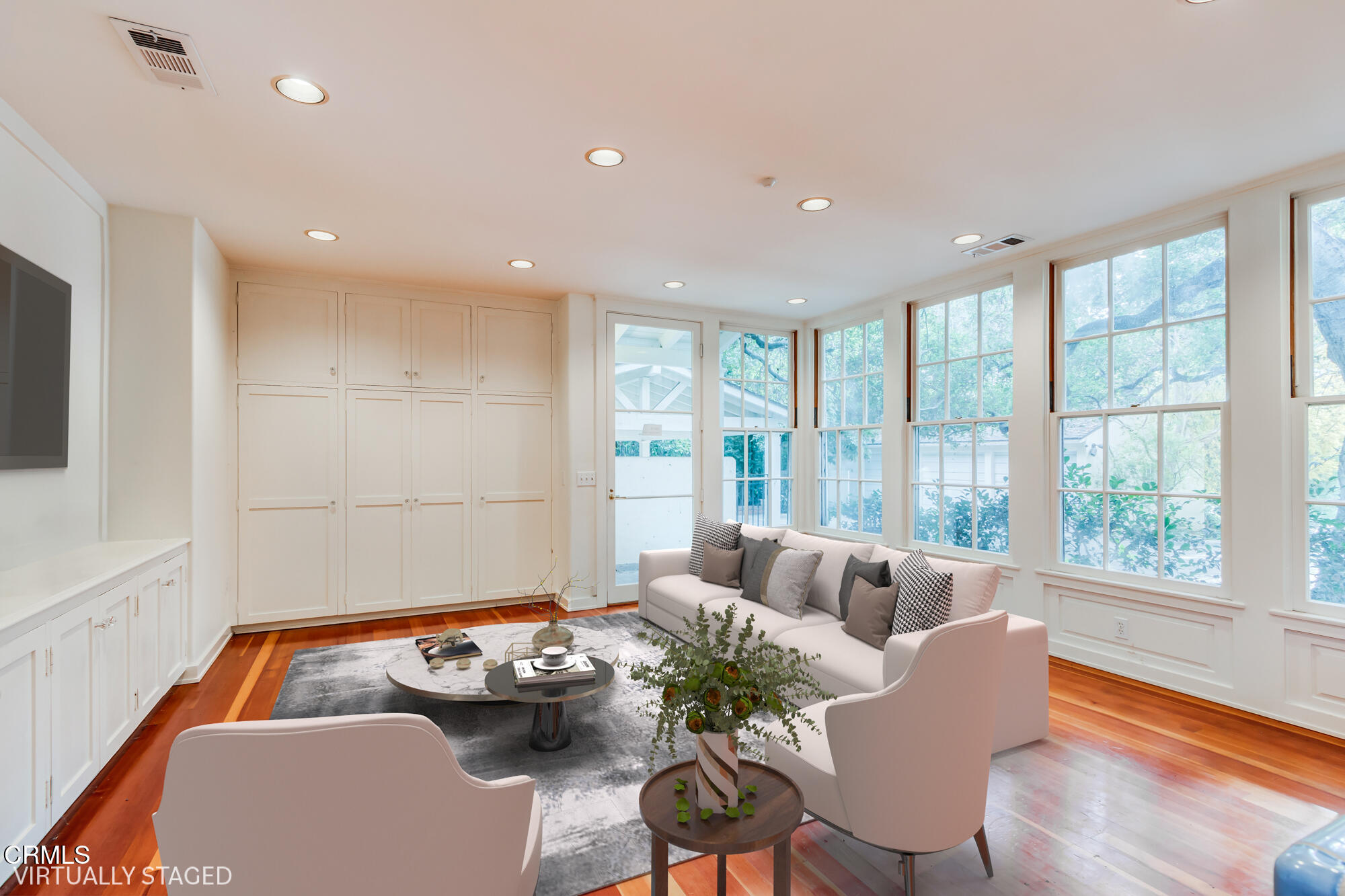 2050 Ashbourne Drive South Pasadena, CA 91030 - Photo 23 of 26 a room with furniture and a large window