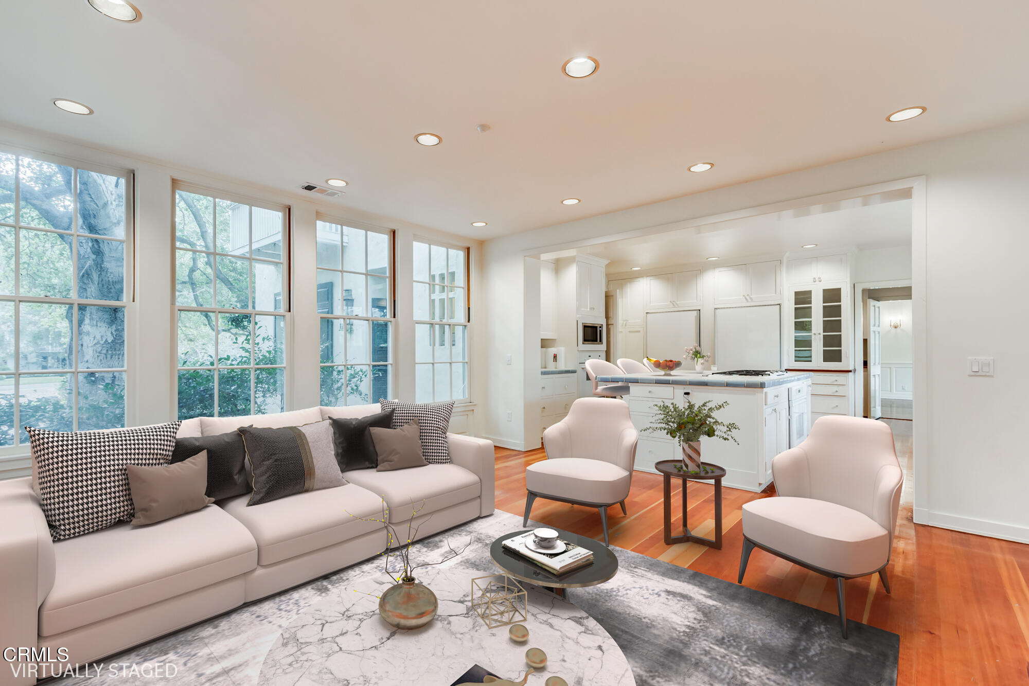2050 Ashbourne Drive South Pasadena, CA 91030 - Photo 26 of 26 a living room with furniture and a large window