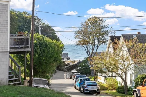 a car parked on the side of the road