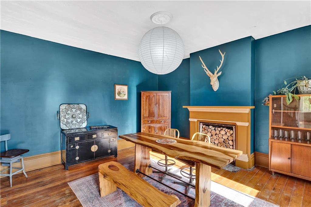 389 East Rices Landing Road East Millsboro, PA 15433 - Photo 13 of 42 The combination of soft wood tones and bright sunlight creates a welcoming atmosphere - perfect for memorable gatherings.