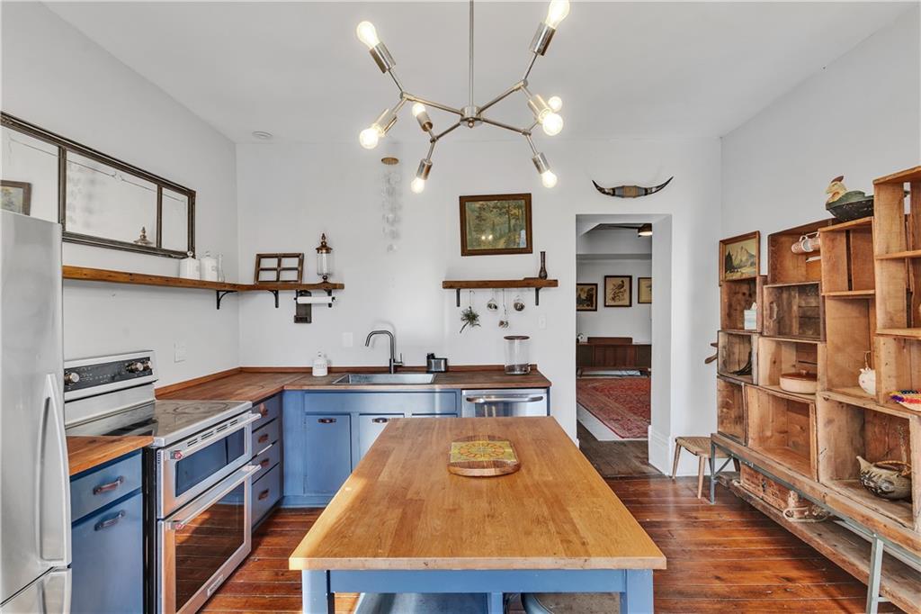 389 East Rices Landing Road East Millsboro, PA 15433 - Photo 17 of 42 There is plenty of room to cook and gather, making this the true heart of the home. Slow down, enjoy life and use your imagination to make this space your own.