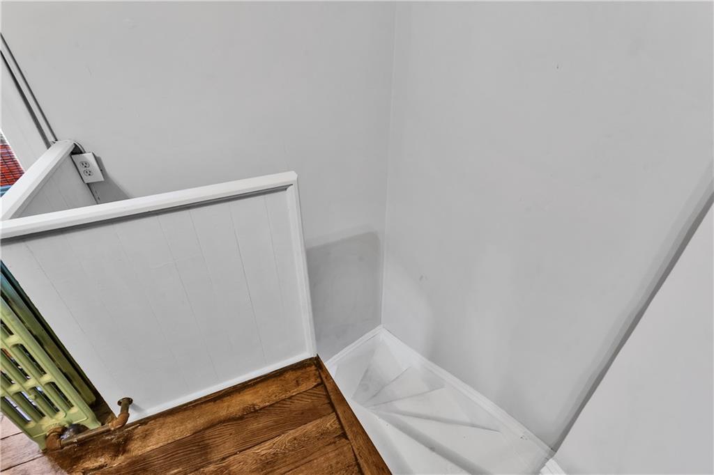 389 East Rices Landing Road East Millsboro, PA 15433 - Photo 32 of 42 Servant staircase leading into living area from upstairs bedroom. Such a cool feature.